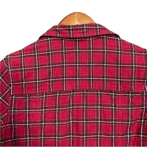 3 for $30! Abercrombie & fitch plaid red shirt. Size small - Picture 7 of 10